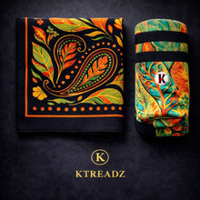Load image into Gallery viewer, The Croton Set - Paisley Croton T&T Bandana Scarf plus Croton Socks