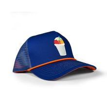 Load image into Gallery viewer, Dark Blue Snowcone Friendship Hat
