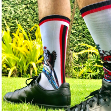 Load image into Gallery viewer, T&amp;T Coat of Arms Socks
